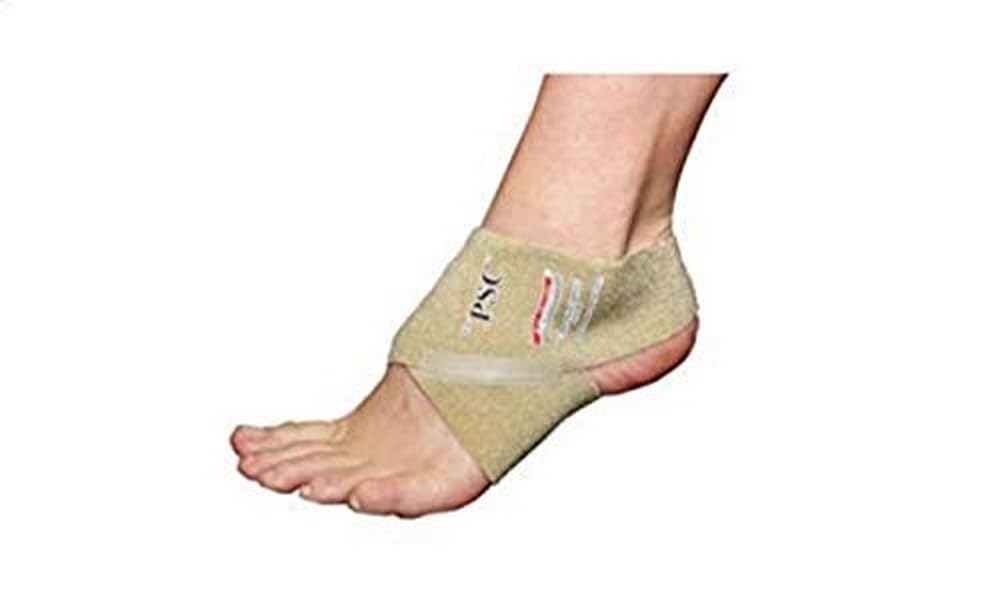 Pronation Spring Control (PSC) Ankle Wrap, For Plantar Fasciitis, Heel Pain, Heel Spurs, and Shin Splints, Left, X-Small