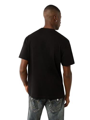 True Religion Men's Short Sleeve High Density Tee - Casual Crew Neck T-Shirt4