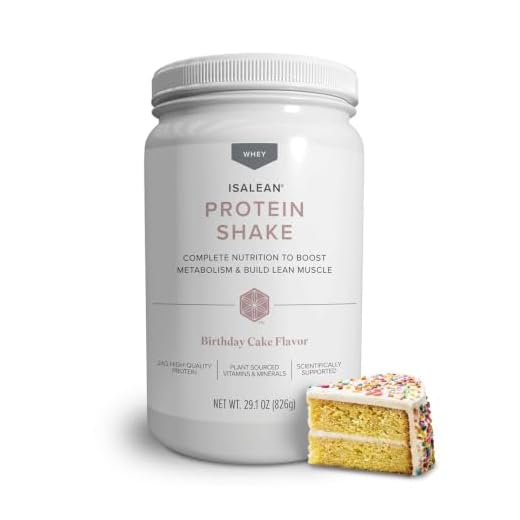 Isagenix IsaLean Shake Canister 840 Grams (Birthday Cake)