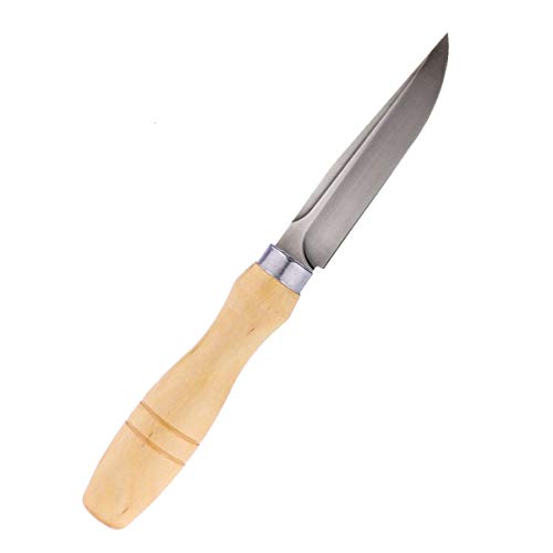 Yardwe 5Pcs 4 Inch Wooden Handle For File Cutting Tool Craft #TOP1