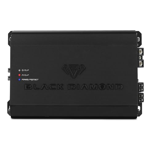 Black Diamond DIA-P1800X4D 4-Channel Amplifier Class D 3600 Watt Full Range, Powerful Full-Range Sound, Easy Tuning, Compact, Safe & Durable