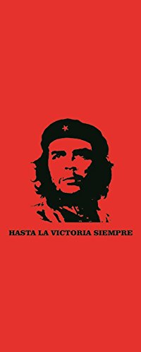 Drapeau Che Guevara vertical 120x300 cm en textile haute densité durable