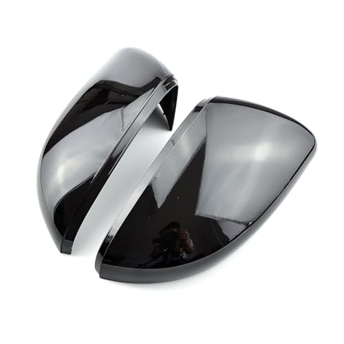 Cache rétroviseur Golf 6 noir carbone protection miroir