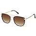 SOJOS Retro Aviator Square Polarized Sunglasses For Women Men,Vintage Women's Sun Glasses Shades UV400 SJ2180 with Tortoise Dark Brown Grading