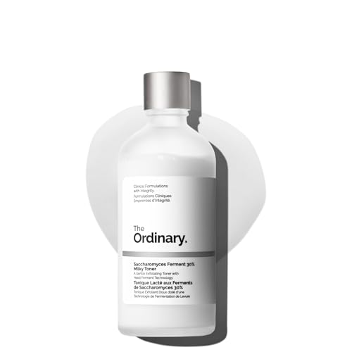The Ordinary Saccharomyces Ferment 30% Milky Toner, Exfoliating and Hydrating Toner for Smoother, Brighter Skin, 100ml