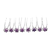 Crystal Haarspangen passen für Bälle, Partys, Hochzeit, Alltag und mehr besondere Anlässe.
