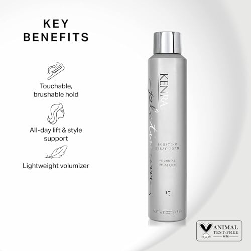 Kenra Platinum Boosting Spray-Foam 17 volumizador miniatura 2