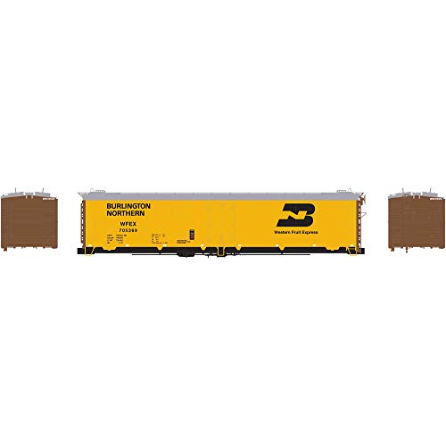 Athearn N 50' Ice Bunker Reefer WFE BN #705369, ATH7298