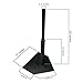 Amber Fight Gear Heavy Duty Adjustable Batting Tee for Baseball, Softball, and Tee Ball - Industrial Strength, All-Weather Rubber, 20 to 32 Inches Height Adjustable