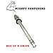 Mighty Fasteners Wedge Anchors – Heavy-Duty 304 Stainless Steel Expansion Bolts for Concrete & Masonry, Rust-Resistant & Durable - 1