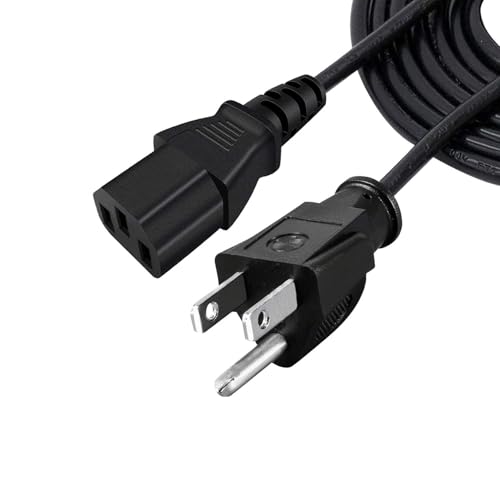 Power Cable Replacement for Anker SOLIX F2000 C1000 Portable Power Station 8ft AC Cable