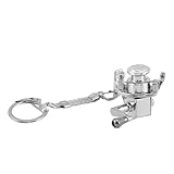 Scelta regalo memorabile: stupisci amici, familiari o appassionati di pesca con questo ciondolo chiave come portachiavi originale per le celebrazioni di capodanno, regalo per la festa del papà o qualsiasi evento speciale, mulinello da spinning portachiavi, ciondolo con ciondolo per borsa