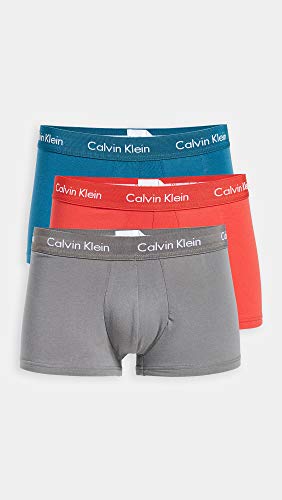 Image of Calvin Klein Men's Polyester Classic Solid Trunk (Pack of 3)