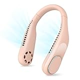 🍉【Komfortabler Nackenventilator - Hautfreundlich】Die Mitte des Nackenfächers besteht aus weichem, essbarem Silikonmaterial, das weich und verdrehbar ist. Kann sich besser an den Hals anpassen. Damit Sie beim Tragen kein Fremdkörpergefühl haben.