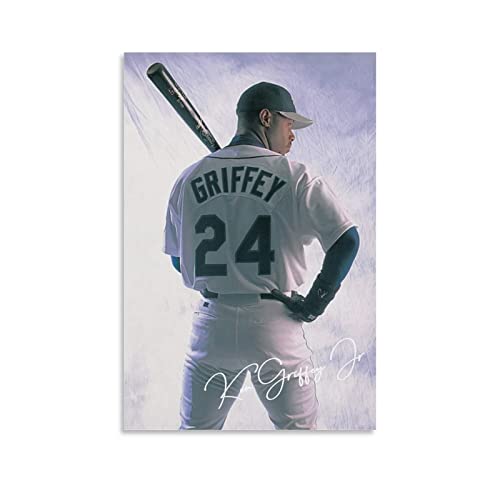 Toile Ken Griffey Jr. décoration murale salon moderne
