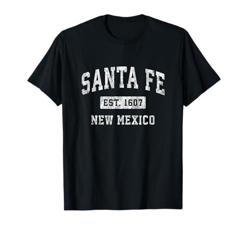 Santa Fe NM Vintage Sports Design T-Shirt