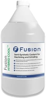 Advanced General Purpose Coolant for Cutting and Grinding Machine Shop Operations | Ultimate Human/Enviro Friendly | Fusion Hybrid Cool (1 Gallon)