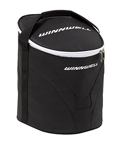 Winnwell Hockey Puck Bag - Holds 50+ Pucks, Heavy-Duty Zippers & Wide Straps - Training Equipment Bag for Coaches & Players