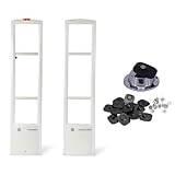 Complete Retail Anti-Theft System 8.2MHZ with 2 Antennas, 100 Security Tags & Magnet Tool Advanced Shoplifting Alarm & Security Label System | Ships from USA