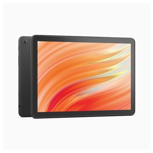 Zertifiziert und generalüberholt Fire HD 10-Tablet 2023, brillantes 10,1-Zoll-Full-HD-Display, Octa-Core-Prozessor, 3 GB RAM, bis zu 13 Stunden Akkulaufzeit, 32 GB, schwarz, mit Werbung