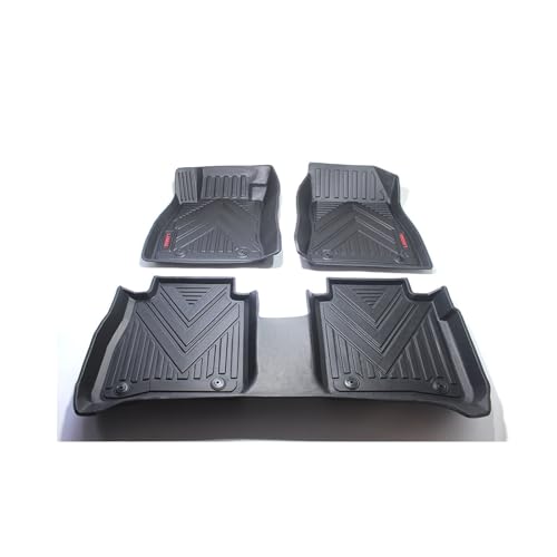 Tapis de sol en TPE étanche et anti-boue pour habitacle de Nissan Lannia 2016-2019
