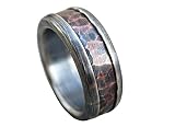 chunky mens ring copper, mens wedding band bold, forged silver copper ring, hammered copper ring rus