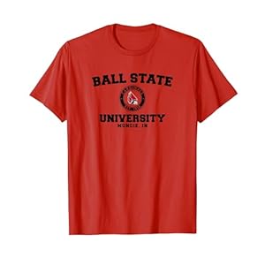 Ball State University Cardinals Circle Logo T-Shirt
