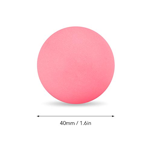 Ajcoflt 24Pcs 40mm Bolas de tênis de mesa Bolas de pingue-pongue Amador Bolas de prática de treiname
