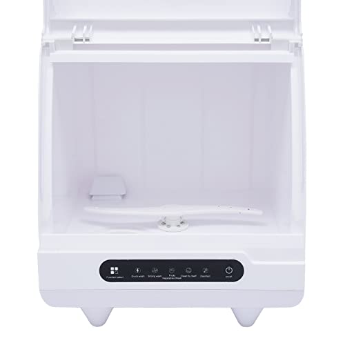 Dishwasher Portable Mini 1200W Automatic Intelligent 5 Programs Portable Countertop Dishwasher Dish Washing Machine for Apartments, Dorms& RVs