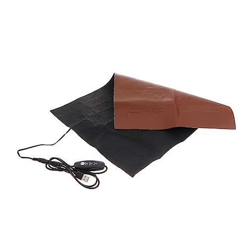 GANAZONO Adjustable Temperature Pet Heating Pad USB Powered Level Temperature Settings Lightweight and Compact Electric Blanket for Dogs and Cats for Winter Warmth