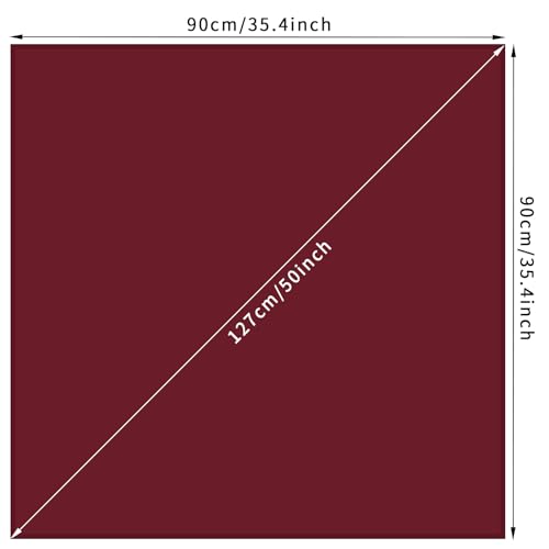 Bewudy 35" Large Square Satin Head Scarf, Silk Scarf for Women Hair Bandana Scarves for Hair Wrapping and Sleeping at Night2