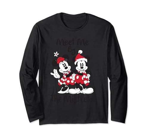 Mickey N Minnie t-shirt manches longues pour éviter le froid d'hiver