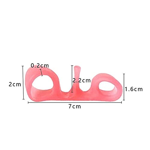 Corrector de cubierta de silicona para evitar la superposición de dedos del pie 3