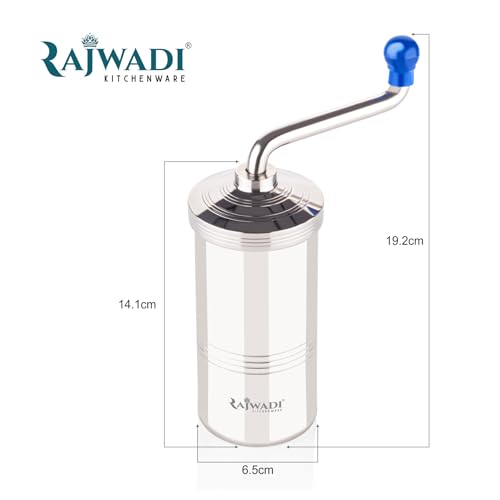 Image of Rajwadi Stainless Steel Sev Sancha Machine /Muruku Maker with 6 Jali, Kitchen Tools of Namkeen and Snacks Maker (Regular)