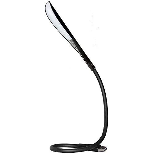 I2 Gear Usb Reading Lamp With 14 Leds Dimmable Touch Switch And Flexible Gooseneck For Laptops And Desktops (20 Inches, Black) #TOP13
