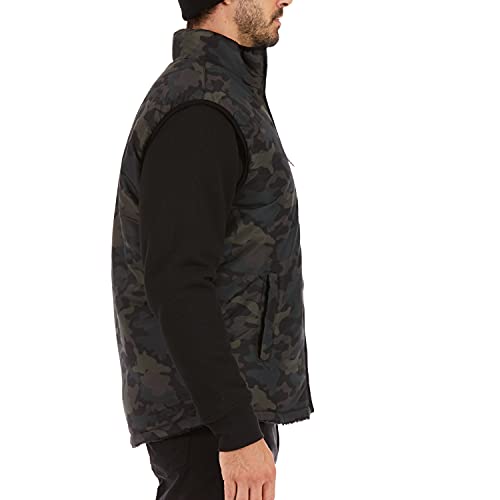 Image of Smith's Workwear Men's Printed Sherpa Lined Vest