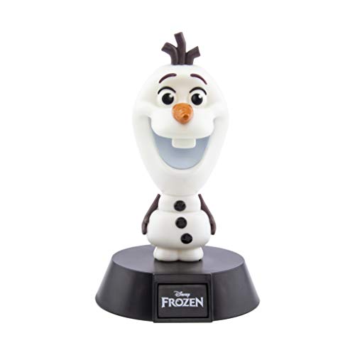 Paladone Olaf Ícone de luz oficial Frozen colecionável | Ideal para quartos de crianças, escritório e casa, Pop Culture Gaming Merchandise, cor branca, aprox. Altura: 10 cm.