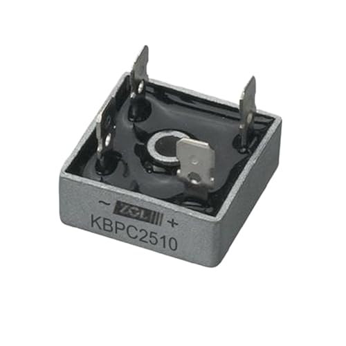 Single Phase Bridge Rectifier, KBPC2510/ 2512 28x28mm Copper Terminal
