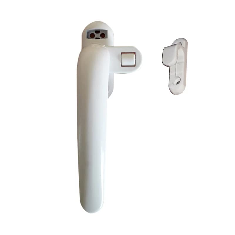 AARAM Aluminium Window Handle, Pack of 1, Domal Handle for Windows & Doors, Single Point Handle, Corrosion Free, Right & Left Side, Replacement Handle for Window & Doors (White) (B0B45VYZFH) Amazon Price History, Amazon Price Tracker