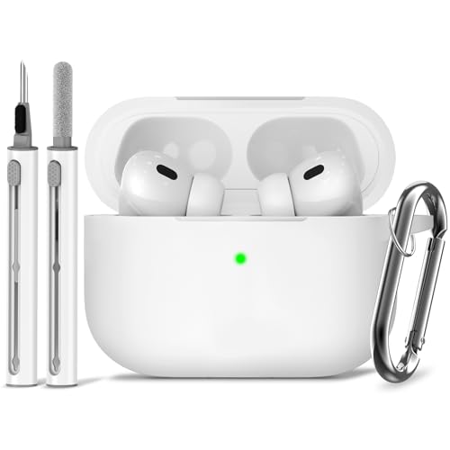 Image of Ljusmicker for AirPods Pro Case Cover with Cleaner Kit,White