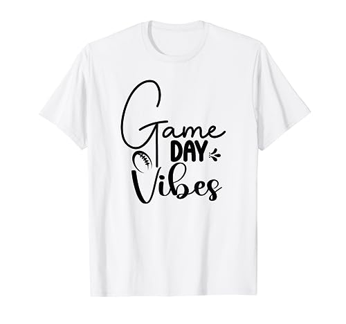 Game Day Vibes Fußball Saison Mannschaftssport T-Shirt