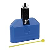 Yibuy Blue Plastic Percussion Instruments Block Percussion Jam Block
