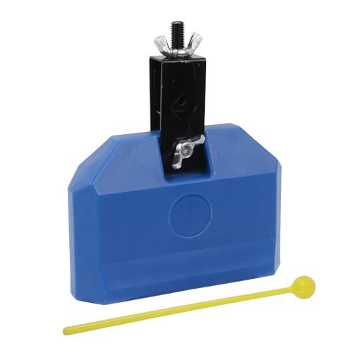 Yibuy Blue Plastic Percussion Instruments Block Percussion Jam Block
