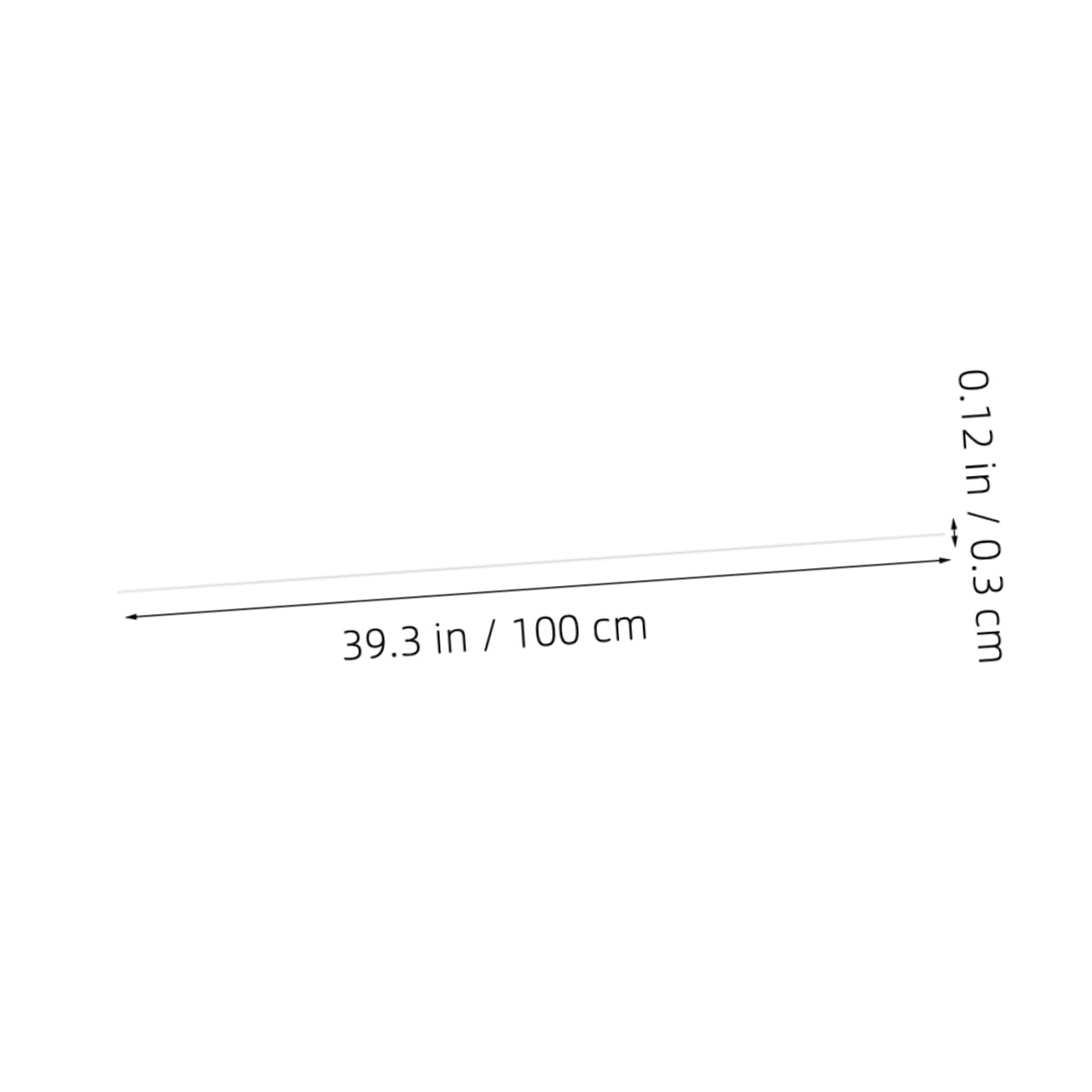 Abaodam 4Pcs Plastic Kite Rib and Spar Rods for DIY Craft Projects Lightweight Building Model and Kite Assembly Parts for Tents and Structures