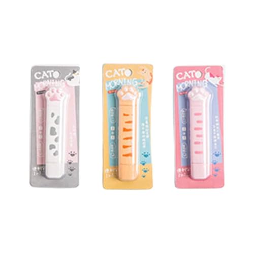 Linda cinta correctora de rodillo de patas, corrector de papelería, rodillo de altere, recambio de Typex, recargable, corrección Plus Cartoon Plus Pen Tippex Tipex