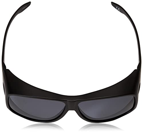 Dioptics unisex adult Solar Shield-classic Fits Over Sunglasses, Grey, 66 mm US4