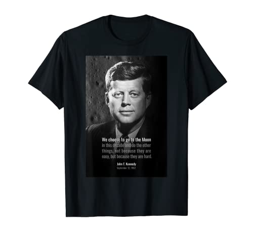 Camiseta Apollo 11 50th Anniversary Kennedy We Choose #2 Camiseta