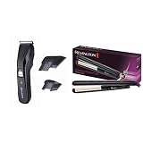 Remington Máquina de Cortar Pelo Pro Power, Cortapelos con Cable e Inalámbrico, Cuchillas de Acero Avanzado + Plancha...