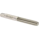 Hertel Thread Forming Tap, M8x1.25 Metric, Bottoming Chamfer, High-Speed Steel, Bright/Uncoated Finish, 1-1/8