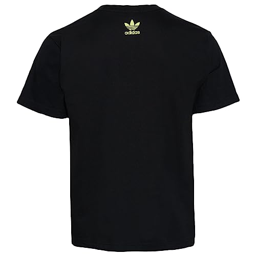 adidas Originals Mens Glow in The Dark Trefoil Short Sleeve T-Shirt2